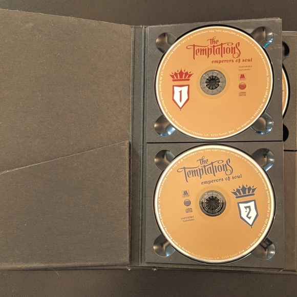 5 CD The Temptations Classics Emperors of Soul Collection box - Picture 4 of 4